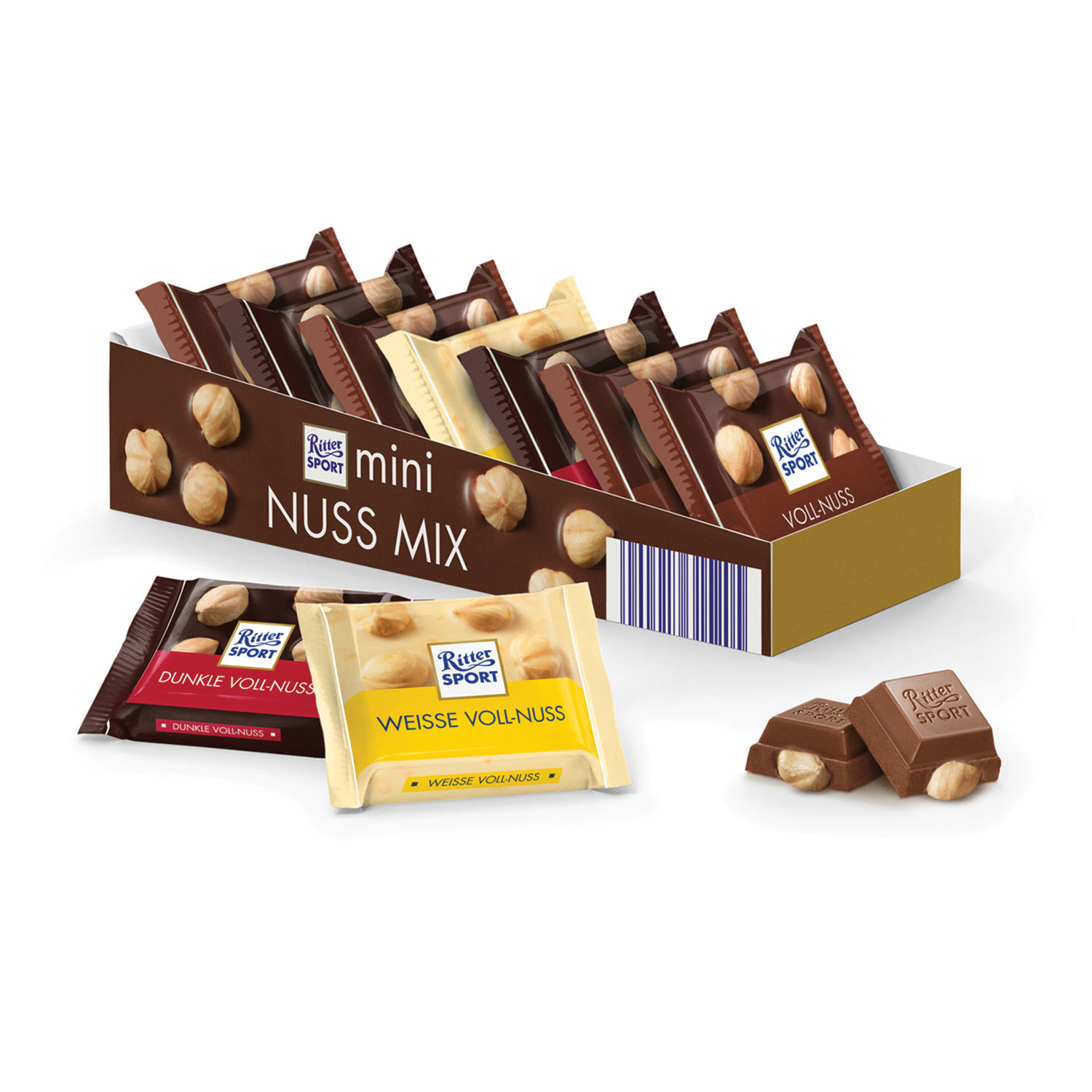 Шоколад Ritter Sport 100 г в ассортименте